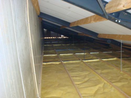 Glaswol Ventilatie plafond
